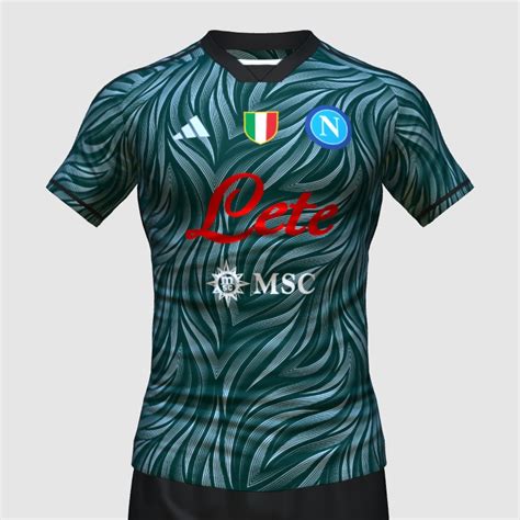 Napoli X Adidas Away FIFA 23 Kit Creator Showcase