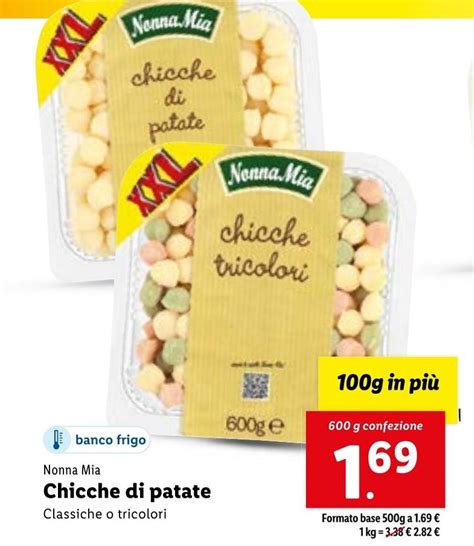 Nonna Mia Chicche Di Patate G Confezione Offerta Di Lidl