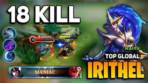 MANIAC Irithel Best Build 2023 Irithel Top Global Gameplay By