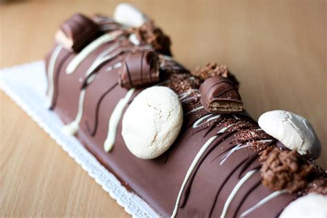 Ma recette de la bûche de Noël au Kinder Nous les Nanas