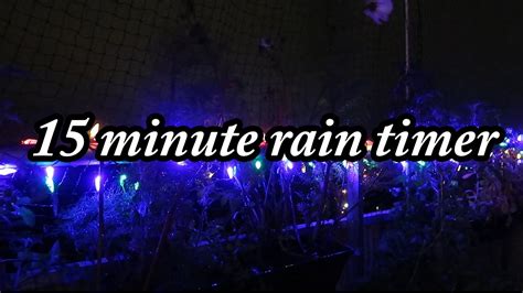 15 Minute Rain Timer - YouTube