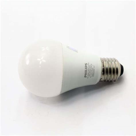 Philips LED Bulb 7W 6500K E27 - Pure White Light, Energy Efficiency ...