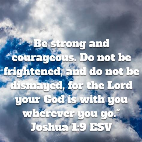 Joshua 19 Have I Not Commanded You Be Strong And Courageous Do Not