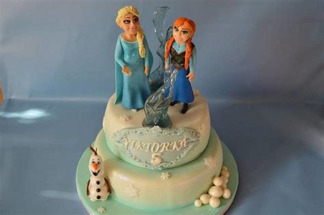 Frozen Decorated Cake By JarkaSipkova CakesDecor