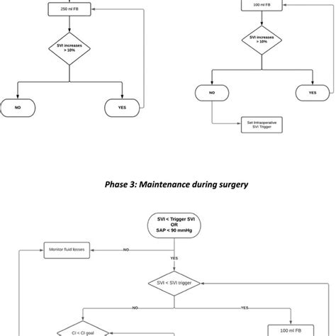 Algorithms for goal-directed haemodynamic therapy phases | Download ...