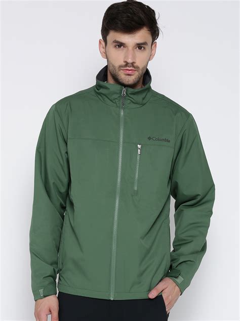 Buy Columbia Green Utilizer Outdoor Rain Jacket Rain Jacket For Men