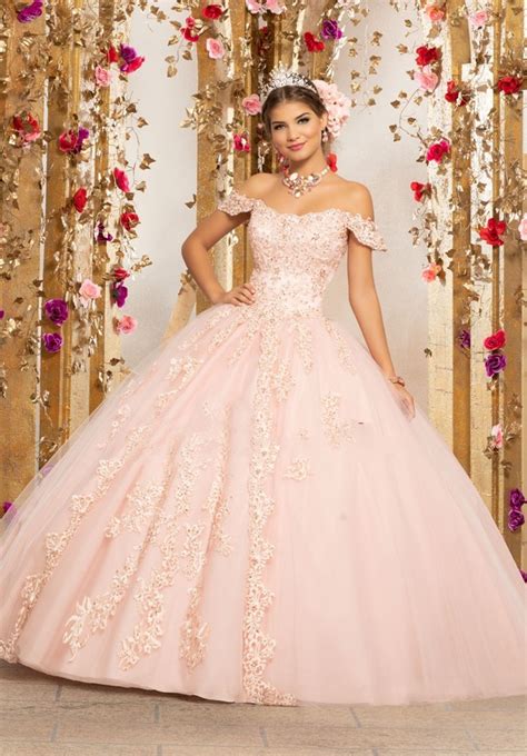 Hot Pink And White Quinceanera Dresses