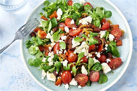 Spaanse Maaltijdsalade Met Chorizo En Feta Recepten Gram