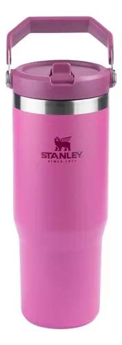 Stanley Tumbler Flip Straw Botella Rosa De Ml Color Azalea