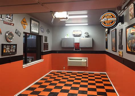 Harley Davidson Garage Floor Paint – Flooring Ideas