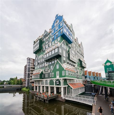 Exterior View of the Interesting Inntel Hotels Amsterdam Editorial ...