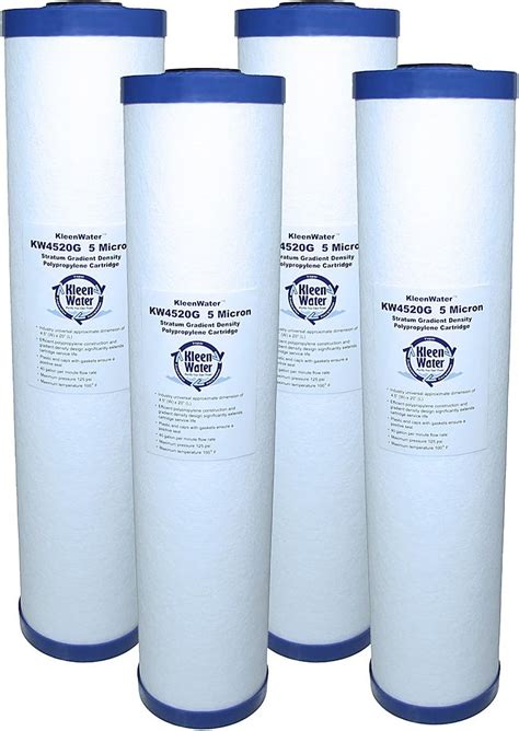 Amazon Aquaboon 5 Micron 10 X 2 5 House Water Filters Cartridges