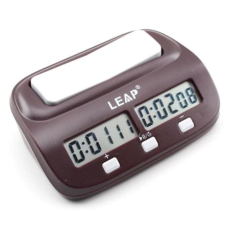 Leap Digital Professional Chess Clock Countdown Timer Sports Electronic