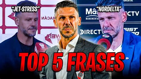 DEMICHELIS SUS PEORES DECLARACIONES DESDE QUE ES DT DE RIVER TOP 5