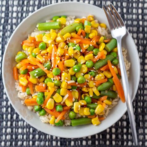 Quick Easy Frozen Veggie Stir Fry Recipe Bake It With Love