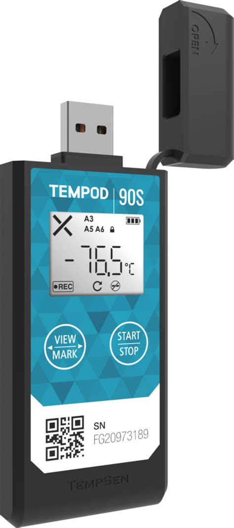 Tempsen Tempod S Usb Pdf Vaccine Temperature Data Logger Loggershop