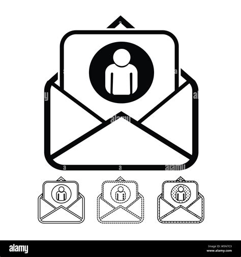 Email And Mail Icon Vector Stock Vector Image And Art Alamy