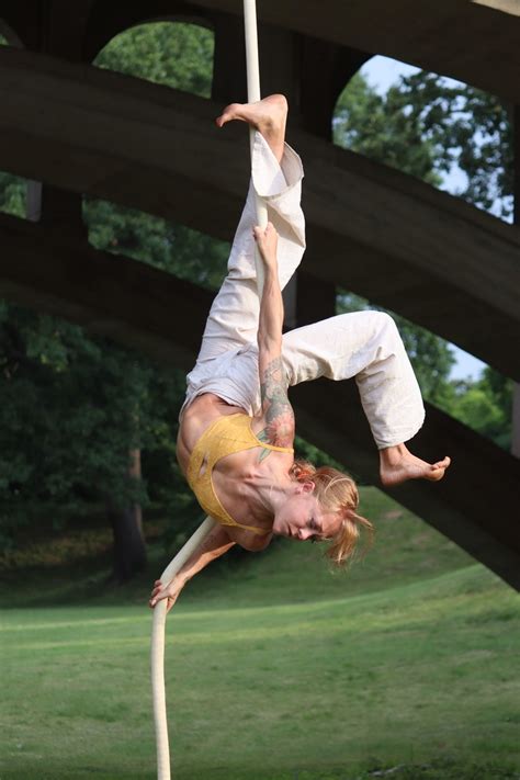 I M Tired Aerial Rope Corde Lisse Act By Abbie Rooney Performing