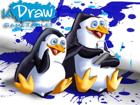 UDraw Penguins Of Madagascar By UncleLaurence Deviantart On