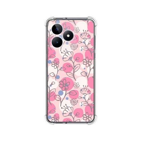 Funda Silicona Antigolpes Realme C53 Diseño Flores 07 Dibujos con