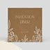 Cartes Invitation Mariage Dentelle Kraft Popcarte