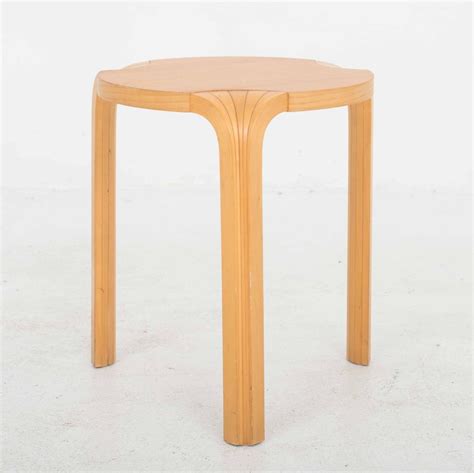 Alvar Aalto X600 Stool By Artek 245943