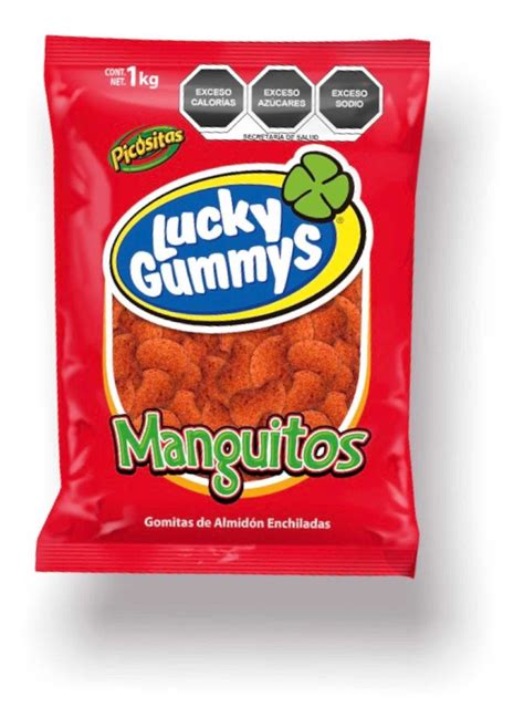 Gomitas Manguitos Enchilados Lucky Gummys Caja Con Kg Agranek