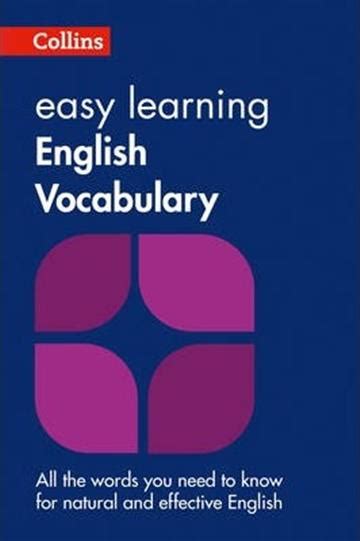 Collins Easy Learning English Vocabulary Nd Ed Harpercollins