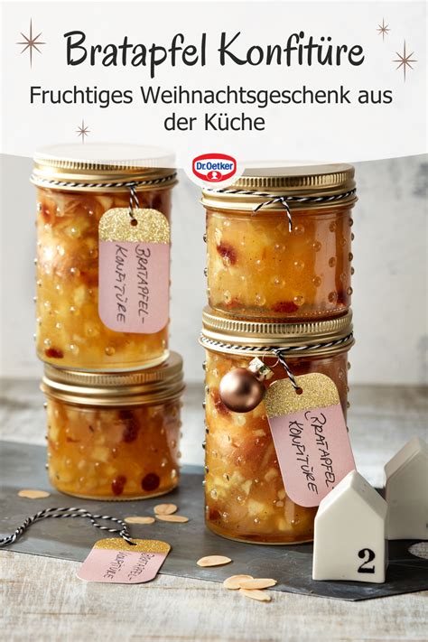 Bratapfelmarmelade Rezept Dr Oetker Rezept Marmeladenrezepte