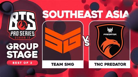 Team Smg Vs Tnc Game Bts Pro Series Sea Groups W Robbnroll