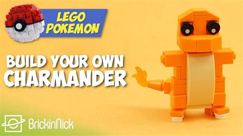 How To Build Charmander Lego Pokemon Tutorial Youtube