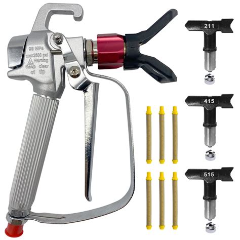 Buy Airless Paint Sprayer Gun Psi High Pressure With X Airless