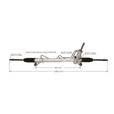 Lhd Hydraulic Steering Rack Bp L Power Steering Racks