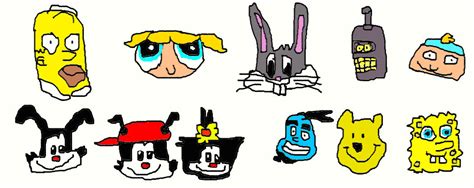 My Favorite Cartoon Characters By Simpsonsfanatic33 On Deviantart