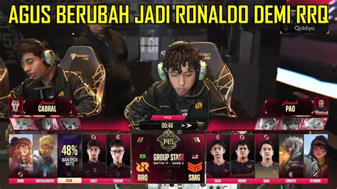 SATU HARAPAN KECIL RRQ BUAT LOLOS PLAYOFF M5 TEAM SMG VS RRQ AKIRA