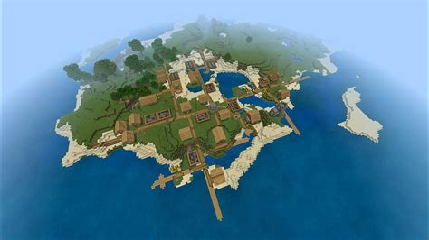 Top 10 Island Village Seeds For Minecraft Bedrock 2020 Slide 5 5580 ...