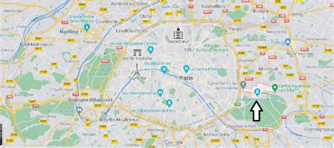 O Se Trouve Vincennes Carte Plan Vincennes O Se Trouve