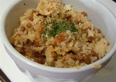 Natto Cheese Rice Recipe By Cookpad Japan Cookpad