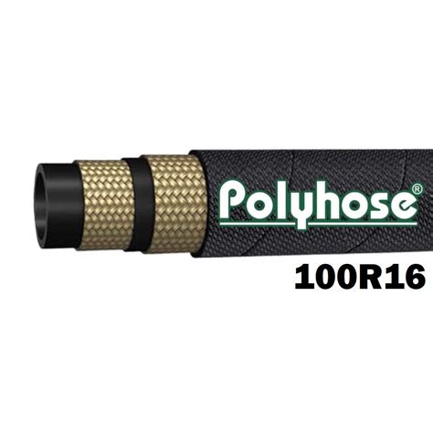 Polyhose Ph258 2sc 100r16 2 Wire Hydraulic Hose