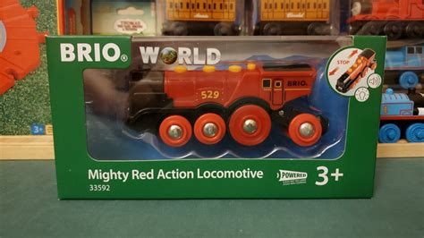 Brio World Mighty Red Action W Locomotive Train New In Box