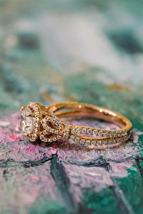 27 The Best Yellow Gold Engagement Rings From Pinterest | Oh So Perfect ...