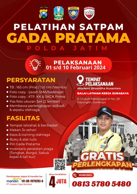 Pelatihan Satpam Gada Pratama Bulan Februari Pelatihan Diksar