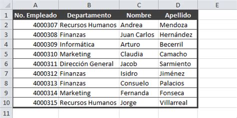 Cómo crear una tabla en Excel Excel Total