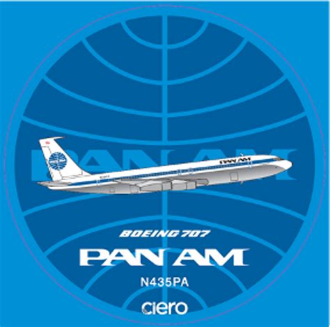 Bigbird400 Pan Am Boeing 707 300b Reg N435pa With Antenna And