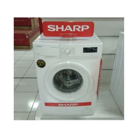 Jual Mesin Cuci Front Loading Sharp ES FL1072B 7kg Khusus Luar Daerah