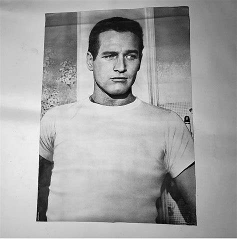 Paul Newman in The Hustler Original print authentic vintage 1966 dated ...