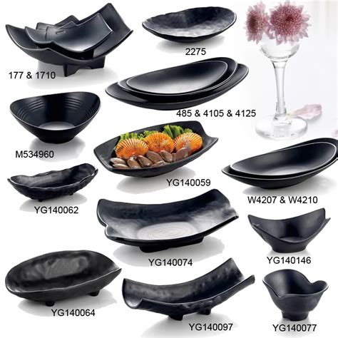 Black Melamine Dinner Set Atelier Yuwa Ciao Jp