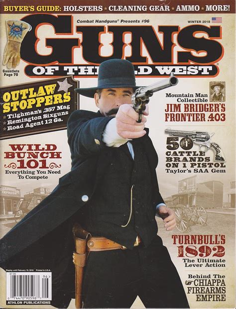 Guns Of The Old West Magazine Winter 2018 Books