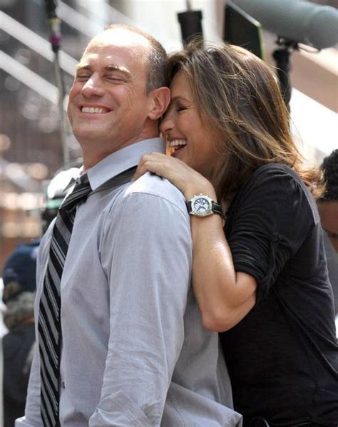 Mariska Hargitay And Chris Meloni Photo Benson And Stabler Law And Order