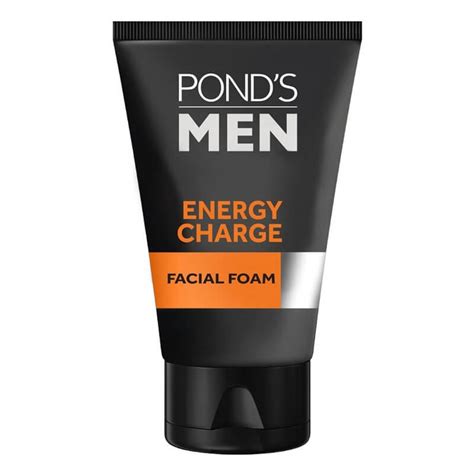 Pond S Men Energy Charge Whitening Anti Dullness Facial Foam 100g